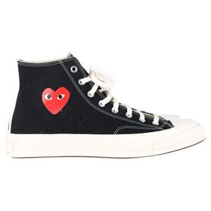 Comme Des Garçons x Converse Chuck 70 Sneakers in Black Canvas